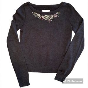 Hollister Sweatshirt with Gemstones Size XS